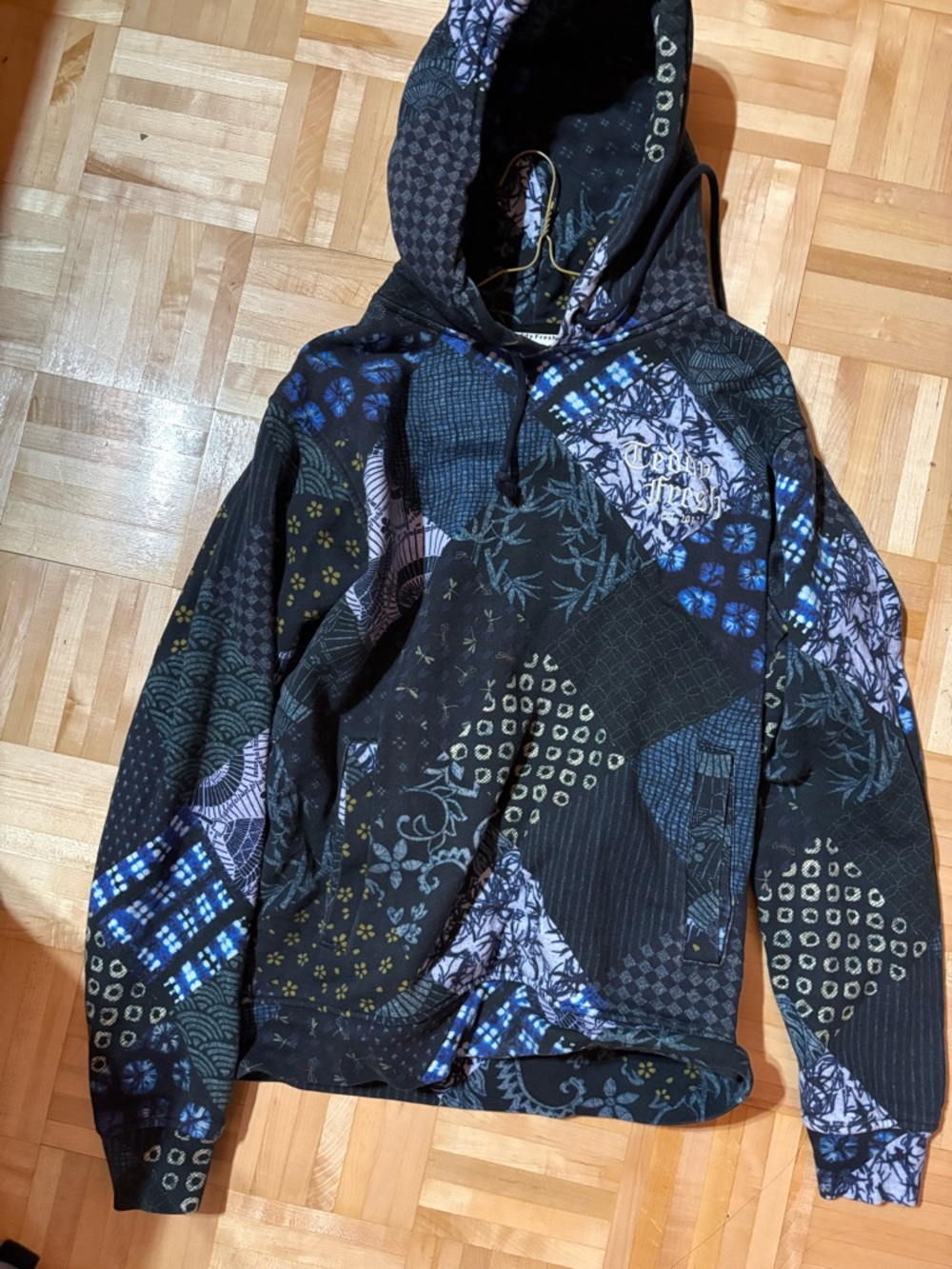 Teddy Fresh Patchwork hoodie